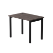 Стол письменный на металлокаркасе EVO 98 Дуб Пасадена/Черный