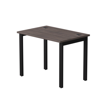 Стол письменный на металлокаркасе EVO 98 Дуб Пасадена/Черный