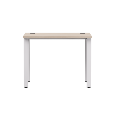 Стол письменный на металлокаркасе EVO 98 Дуб Соната/Белый