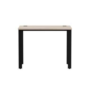 Стол письменный на металлокаркасе EVO 98 Дуб Соната/Черный
