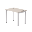 Стол письменный на металлокаркасе EVO 98 Кашемир/Белый