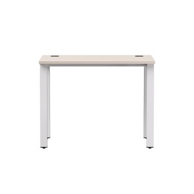 Стол письменный на металлокаркасе EVO 98 Кашемир/Белый