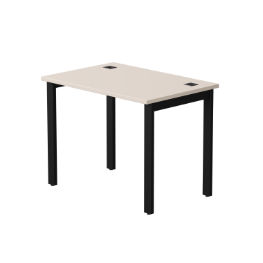 Стол письменный на металлокаркасе EVO 98 Кашемир/Черный