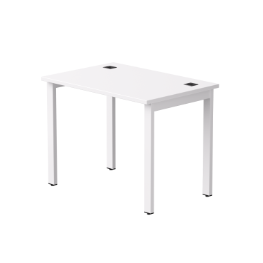 Стол письменный на металлокаркасе EVO 98 Белый