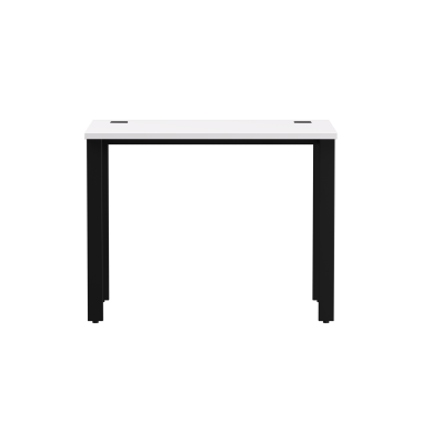 Стол письменный на металлокаркасе EVO 98 Белый/Черный