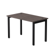 Стол письменный на металлокаркасе EVO 118 Дуб Пасадена/Черный