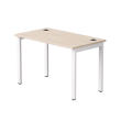 Стол письменный на металлокаркасе EVO 118 Дуб Соната/Белый