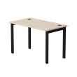 Стол письменный на металлокаркасе EVO 118 Дуб Соната/Черный