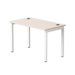 Стол письменный на металлокаркасе EVO 118 Кашемир/Белый