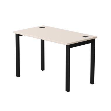 Стол письменный на металлокаркасе EVO 118 Кашемир/Черный