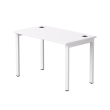 Стол письменный на металлокаркасе EVO 118 Белый