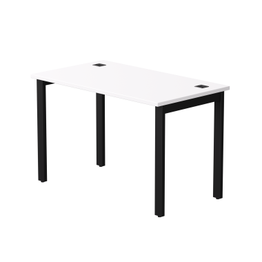 Стол письменный на металлокаркасе EVO 118 Белый/Черный