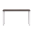 Стол письменный на металлокаркасе EVO 138 Дуб Пасадена/Белый
