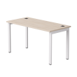 Стол письменный на металлокаркасе EVO 138 Дуб Соната/Белый