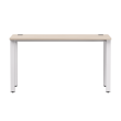 Стол письменный на металлокаркасе EVO 138 Дуб Соната/Белый