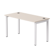 Стол письменный на металлокаркасе EVO 138 Кашемир/Белый