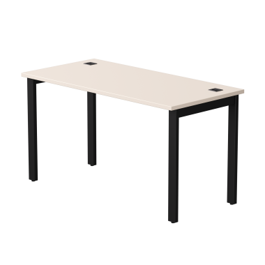 Стол письменный на металлокаркасе EVO 138 Кашемир/Черный