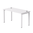 Стол письменный на металлокаркасе EVO 138 Белый/Белый