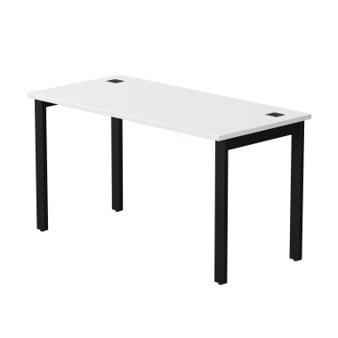 Стол письменный на металлокаркасе EVO 138 Белый/Черный