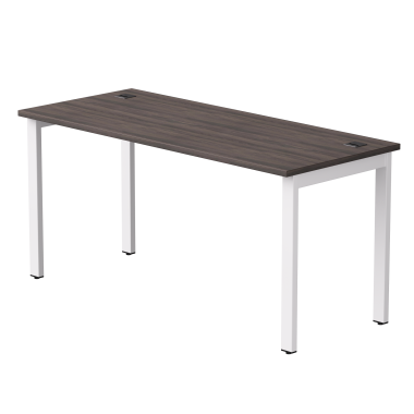 Стол письменный на металлокаркасе EVO 158 Дуб Пасадена/Белый