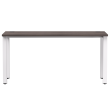 Стол письменный на металлокаркасе EVO 158 Дуб Пасадена/Белый