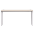 Стол письменный на металлокаркасе EVO 158 Дуб Соната/Белый