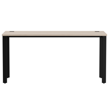 Стол письменный на металлокаркасе EVO 158 Дуб Соната/Черный