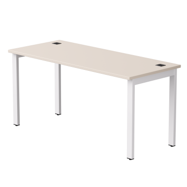 Стол письменный на металлокаркасе EVO 158 Кашемир/Белый