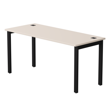 Стол письменный на металлокаркасе EVO 158 Кашемир/Черный