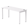 Стол письменный на металлокаркасе EVO 158 Белый/Белый