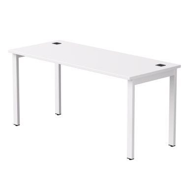 Стол письменный на металлокаркасе EVO 158 Белый/Белый