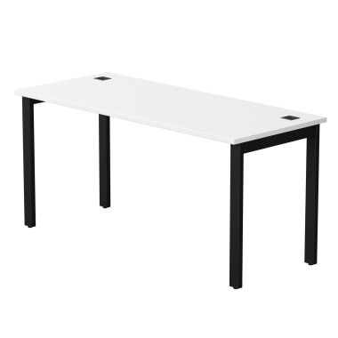 Стол письменный на металлокаркасе EVO 158 Белый/Черный