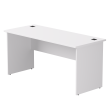 Стол письменный EVO опоры ЛДСП 158 Белый