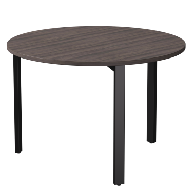 Стол переговорный EVO D110 Дуб Пасадена/Черный