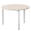 Стол переговорный EVO D110 Кашемир/Белый