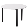Стол переговорный EVO D110 Белый/Черный