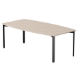 Стол переговорный EVO 210 Дуб Соната/Черный