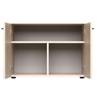 Тумба для оргтехники EVO 80 Кашемир/Дуб Соната