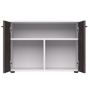 Тумба для оргтехники EVO 80 Белый/Дуб Пасадена