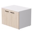 Тумба для оргтехники EVO 80 Белый/Дуб Соната