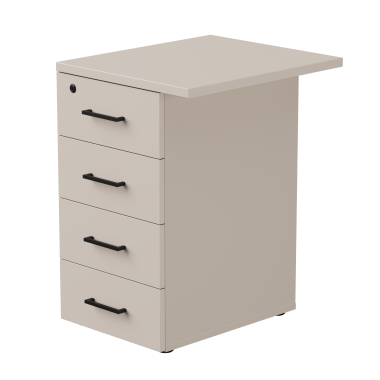 Тумба приставная EVO с топом 510 Кашемир