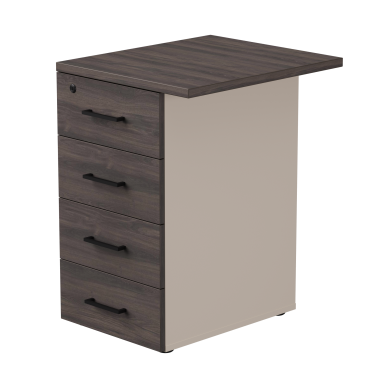 Тумба приставная EVO с топом 510 Кашемир/Дуб Пасадена