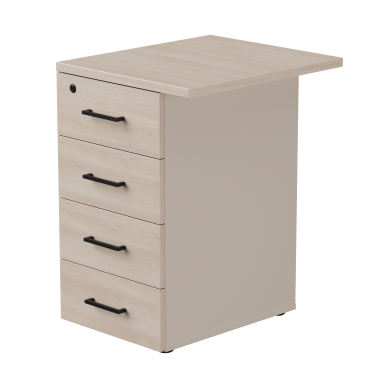 Тумба приставная EVO с топом 510 Кашемир/Дуб Соната