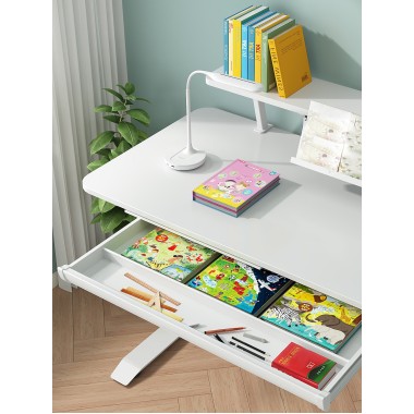 Стол письменный детский регулируемый Kids Table 2 Белый