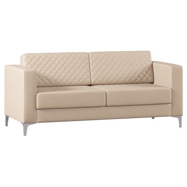 Диван трехместный Aston Экокожа Бежевый