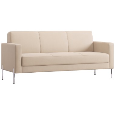 Диван трехместный Dexter Экокожа Бежевый