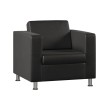 Кресло Felix Экокожа Черный