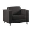 Кресло Felix XL Экокожа Черный