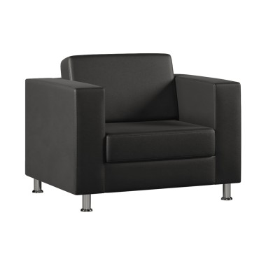 Кресло Felix XL Экокожа Черный