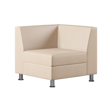 Модуль Monro угловой Экокожа Бежевый